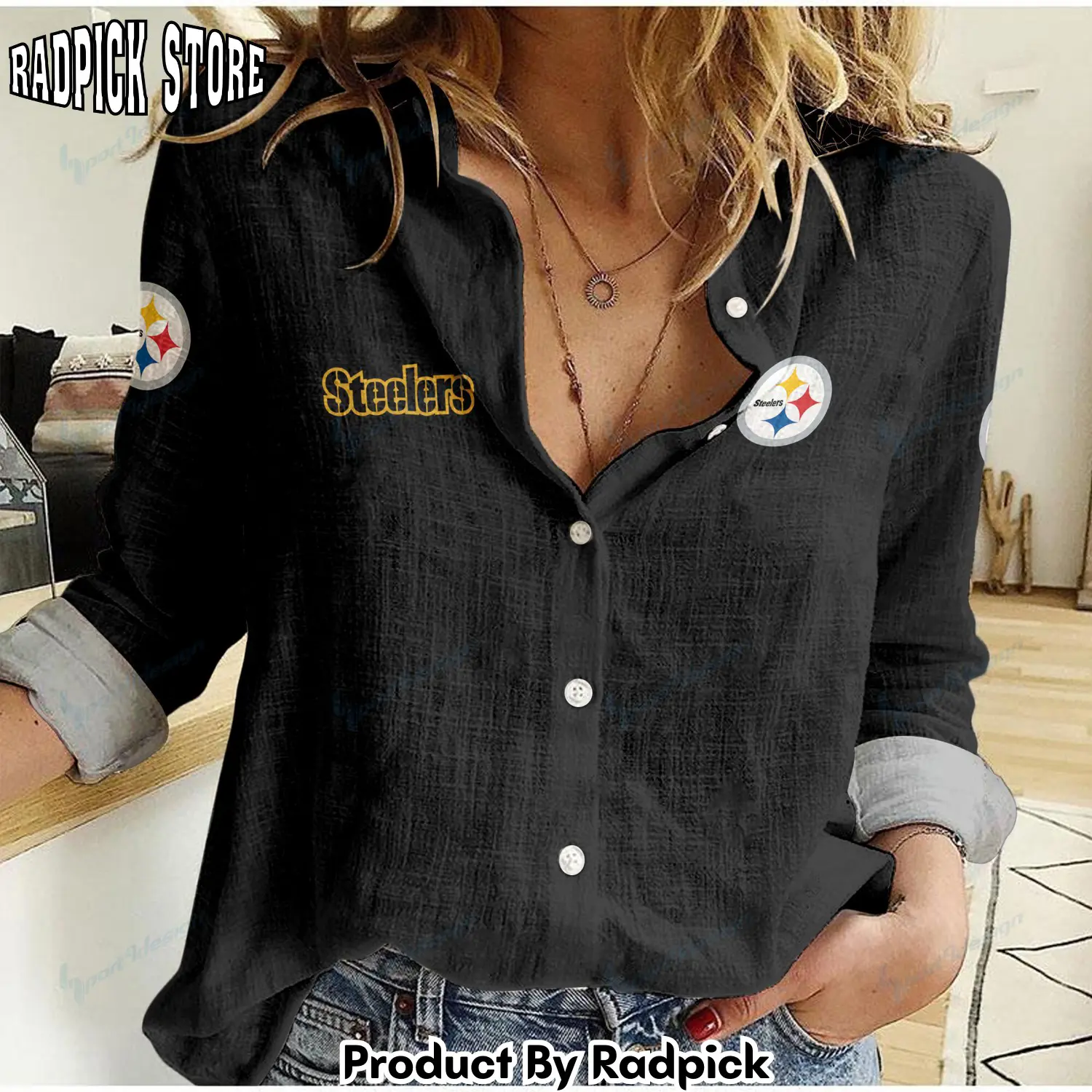 Radpick pittsburgh steelers woman shirt rp662439